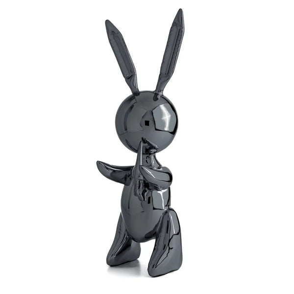 Balloon Rabbit XL (Graphite Black)