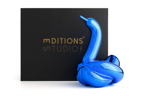 Balloon Swan L (Blue)