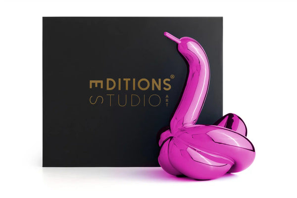 Balloon Swan L (Pink)
