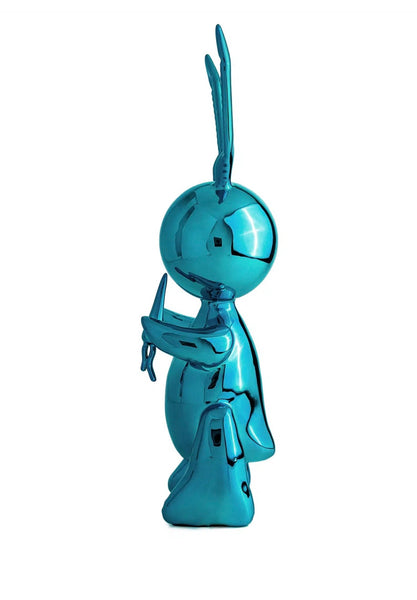 Balloon Rabbit XL - Mint Blue