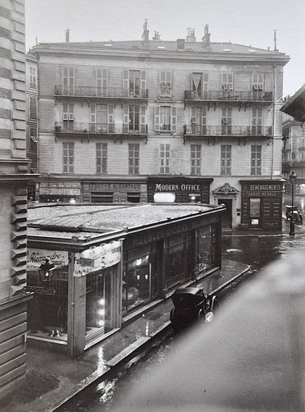 Ma première photo. (Nizza 1920) - Marcel Bovis