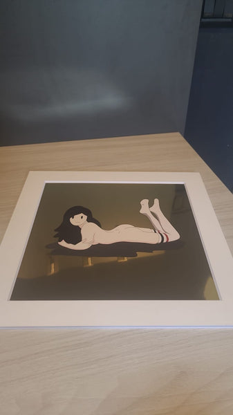 Icons Artbook with Venus Gold print by Takeru Amano