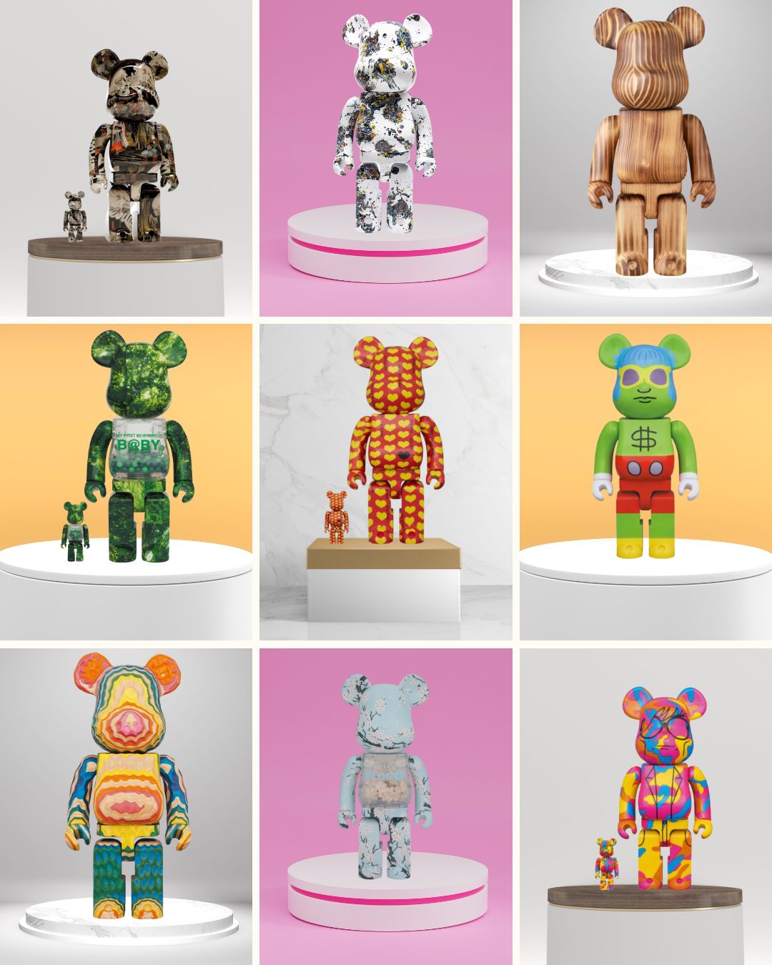 Be@rbrick: gli art toy giapponesi diventati icone della street culture