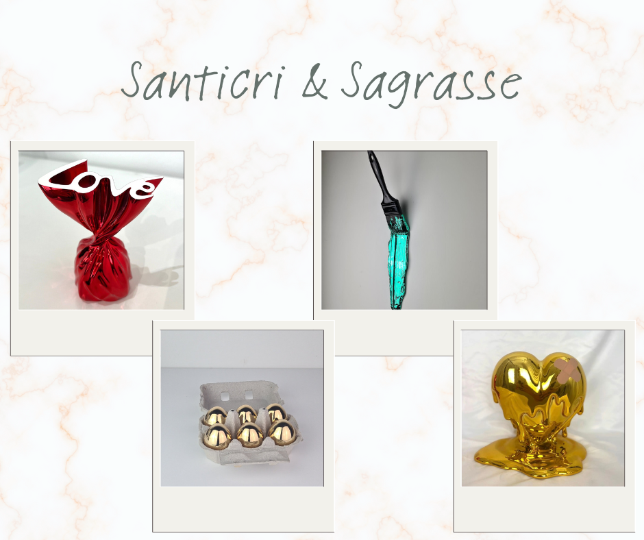 Santicri e Sagrasse: due visioni della resina italiana contemporanea