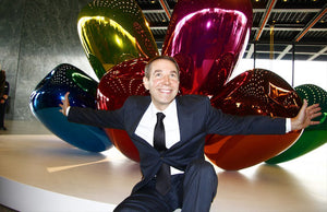 The "Balloon Dogs" by Jeff Koons at the Domi Gallery