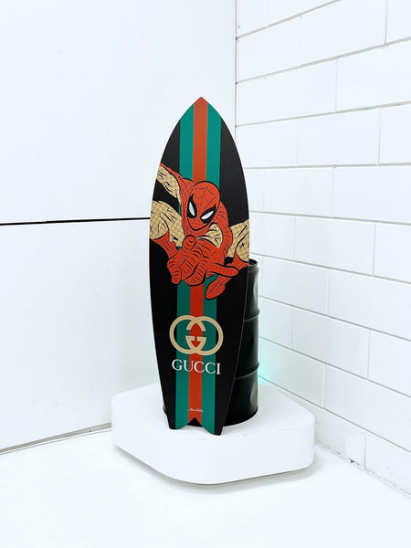 Gucci x Spiderman Surfboard