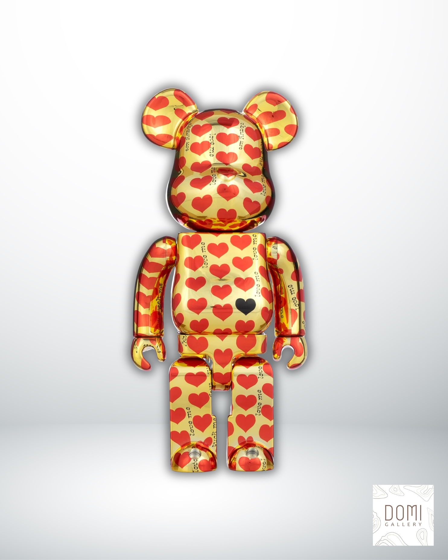 Amplifier gold heart -  Bearbrick