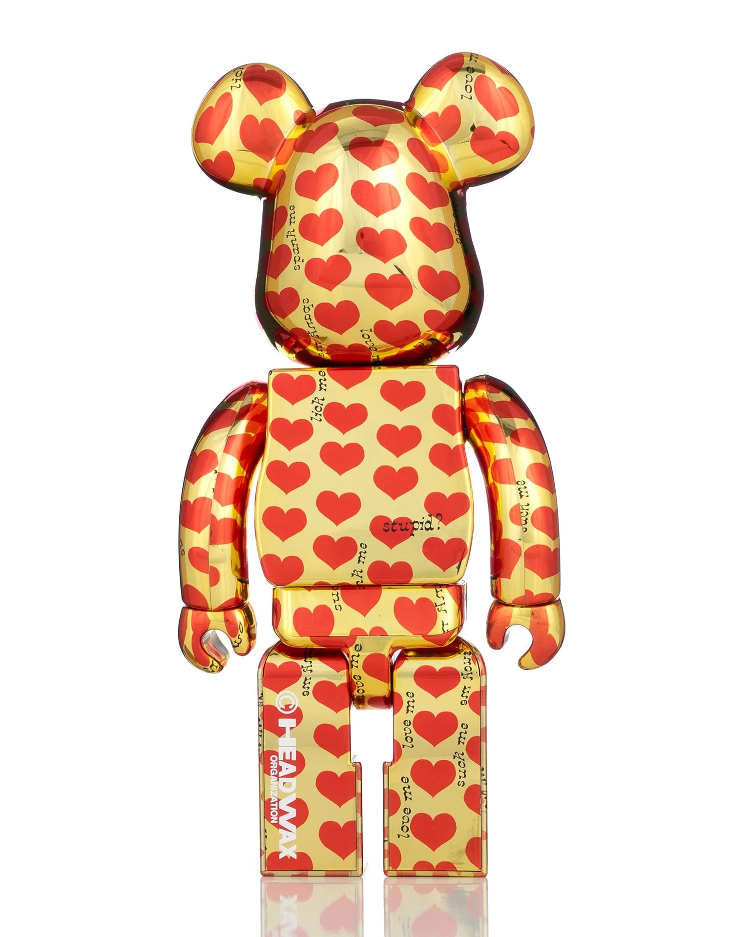 Amplifier gold heart -  Bearbrick