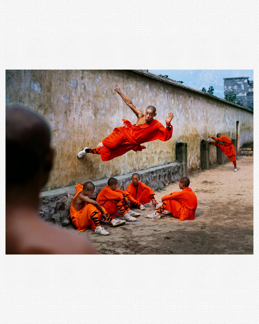 Monks Training - Steve Mccurry