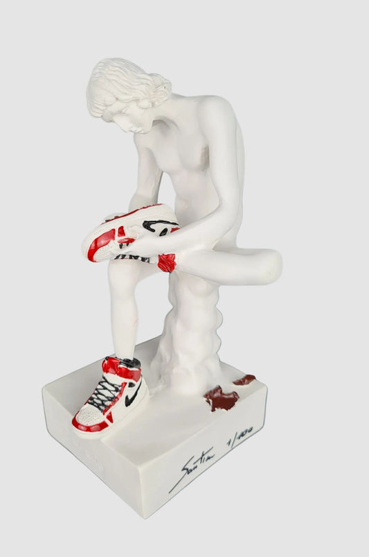 Spinario - Red shoes - Santicri
