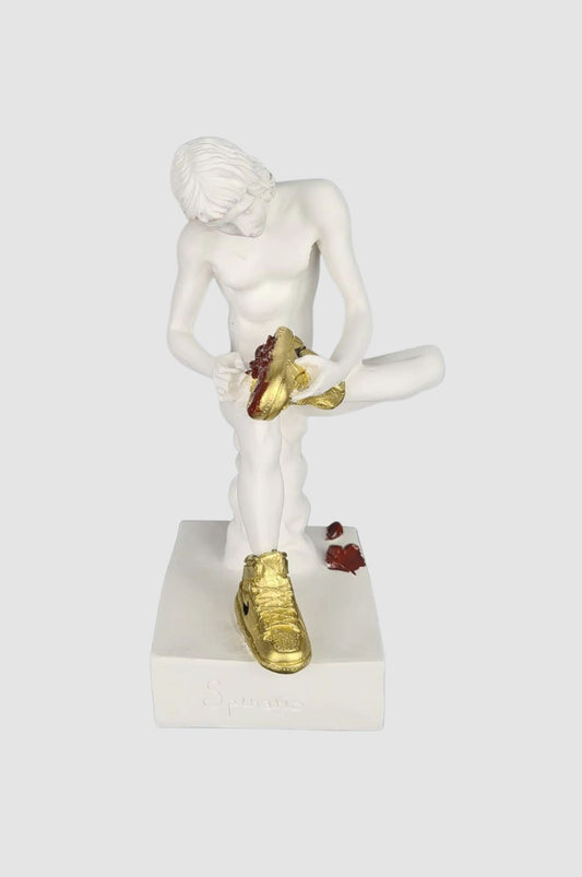 Spinario - Gold shoes - Santicri