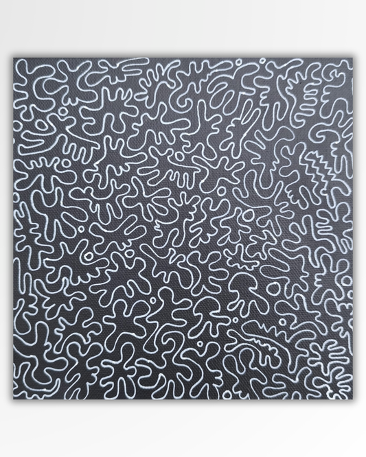 Doodle bianco e nero - Magà (Manuela Galati)