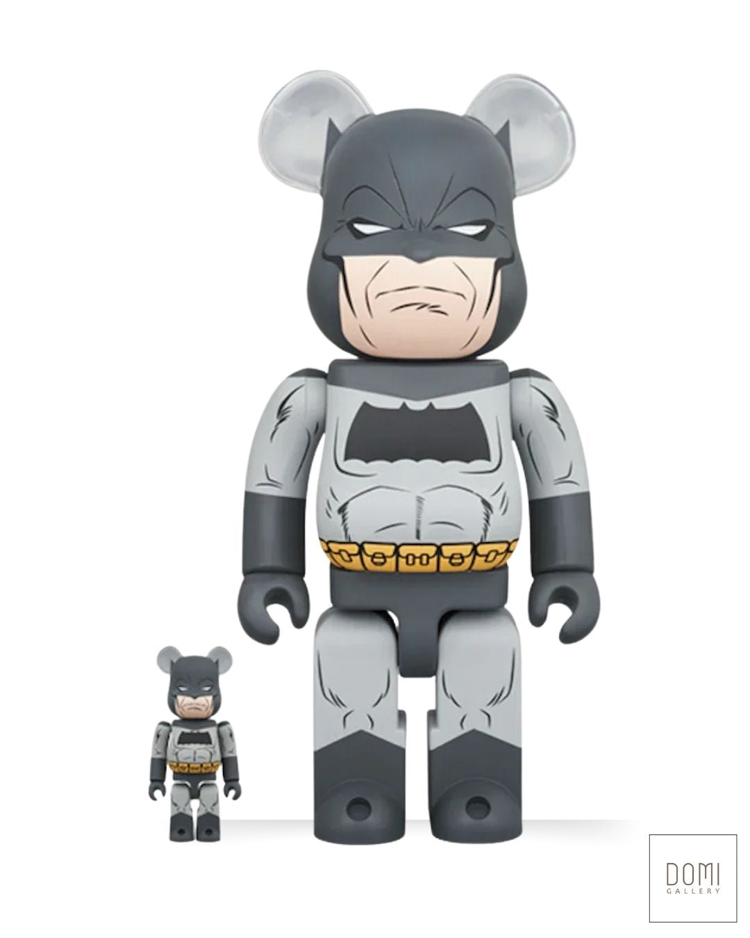 Bearbrick Batman The Dark Knight Returns 100% & 400% set - Art Toy Medicom