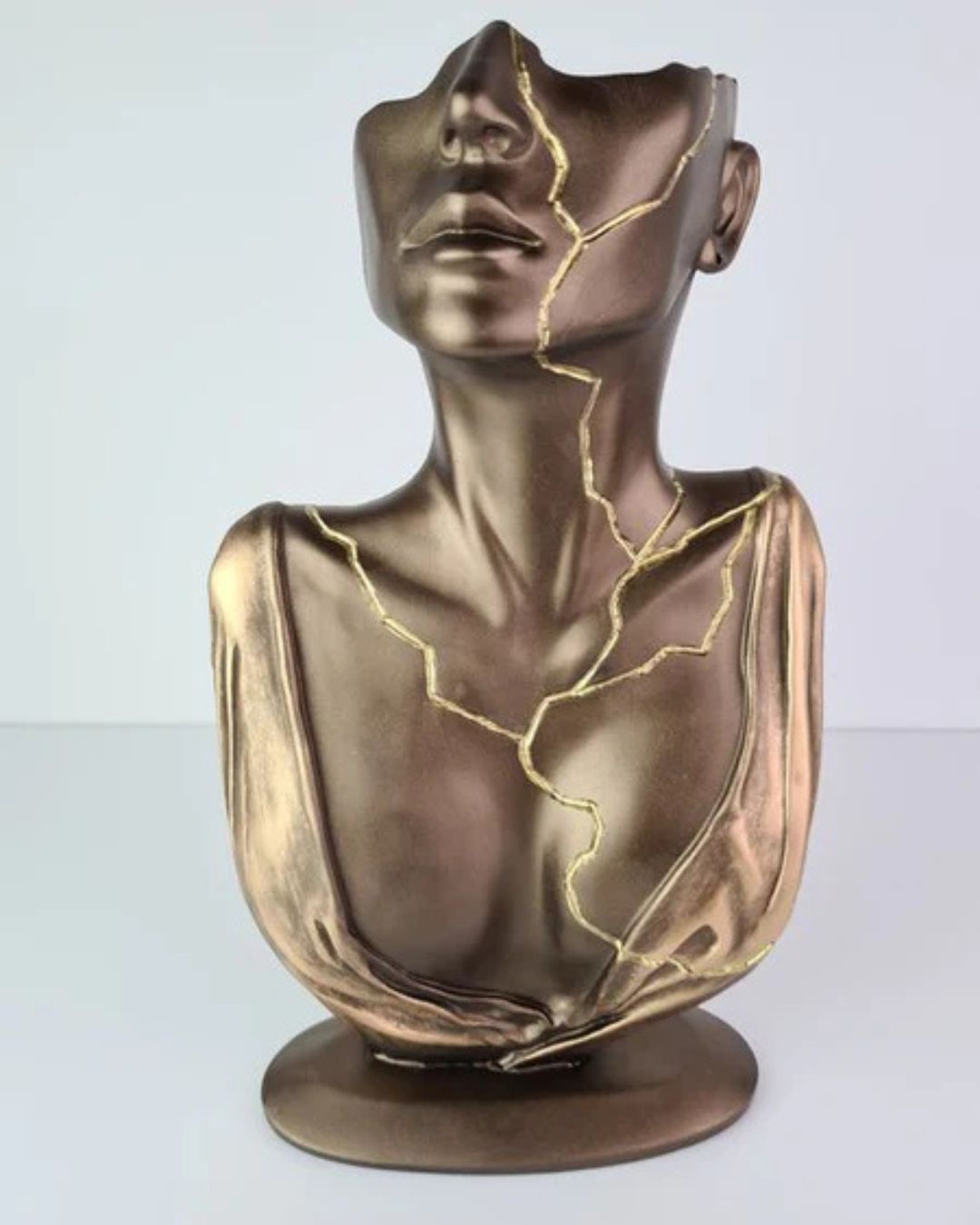 Tired face - Bronze edition - Santicri