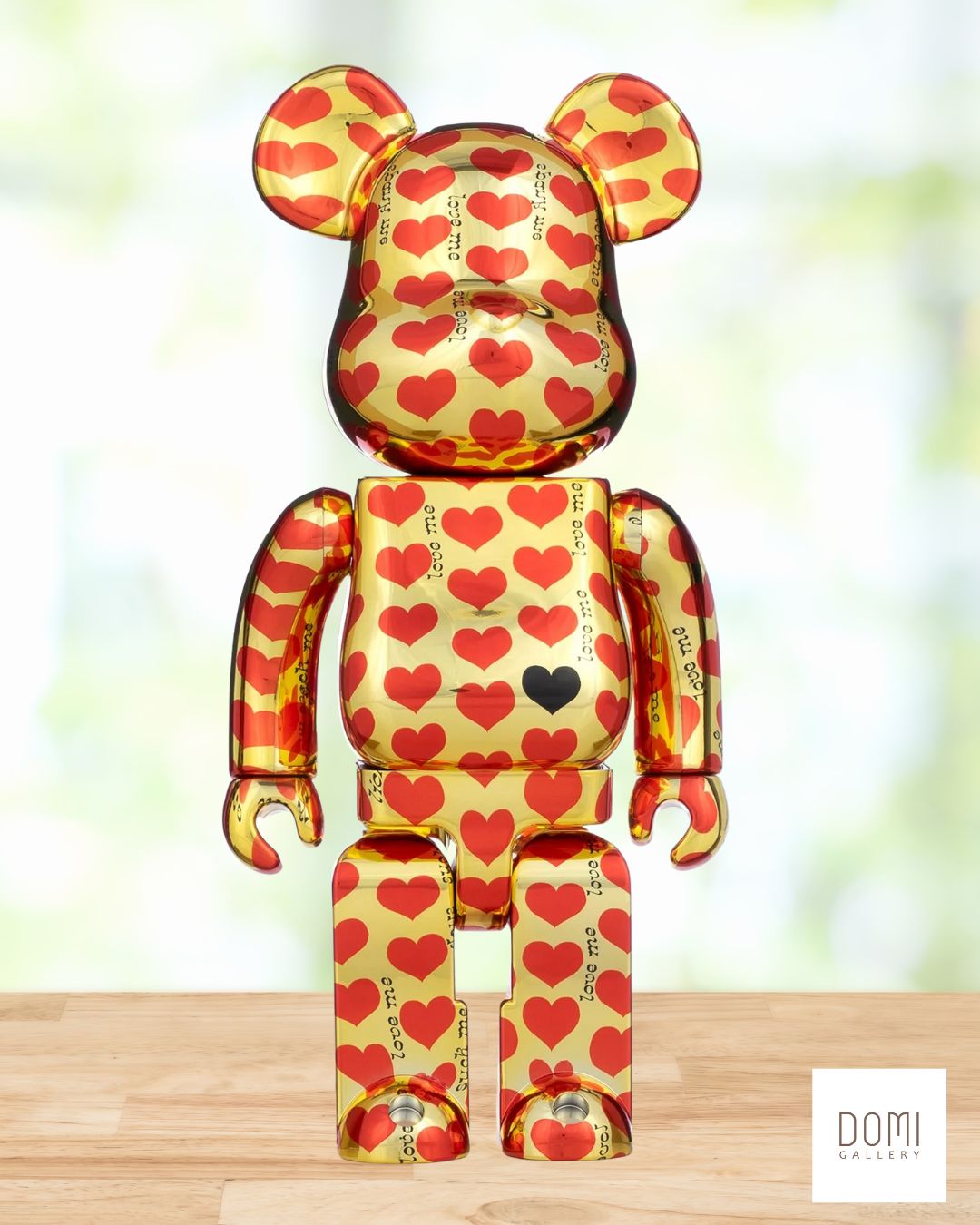 Amplifier gold heart -  Bearbrick