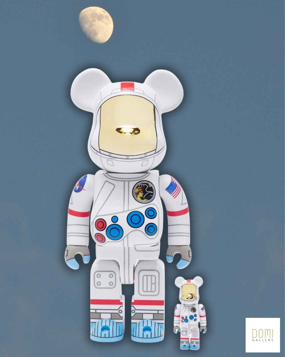 Apollo 17 “Astronaut” –400% & 100% - Bearbrick