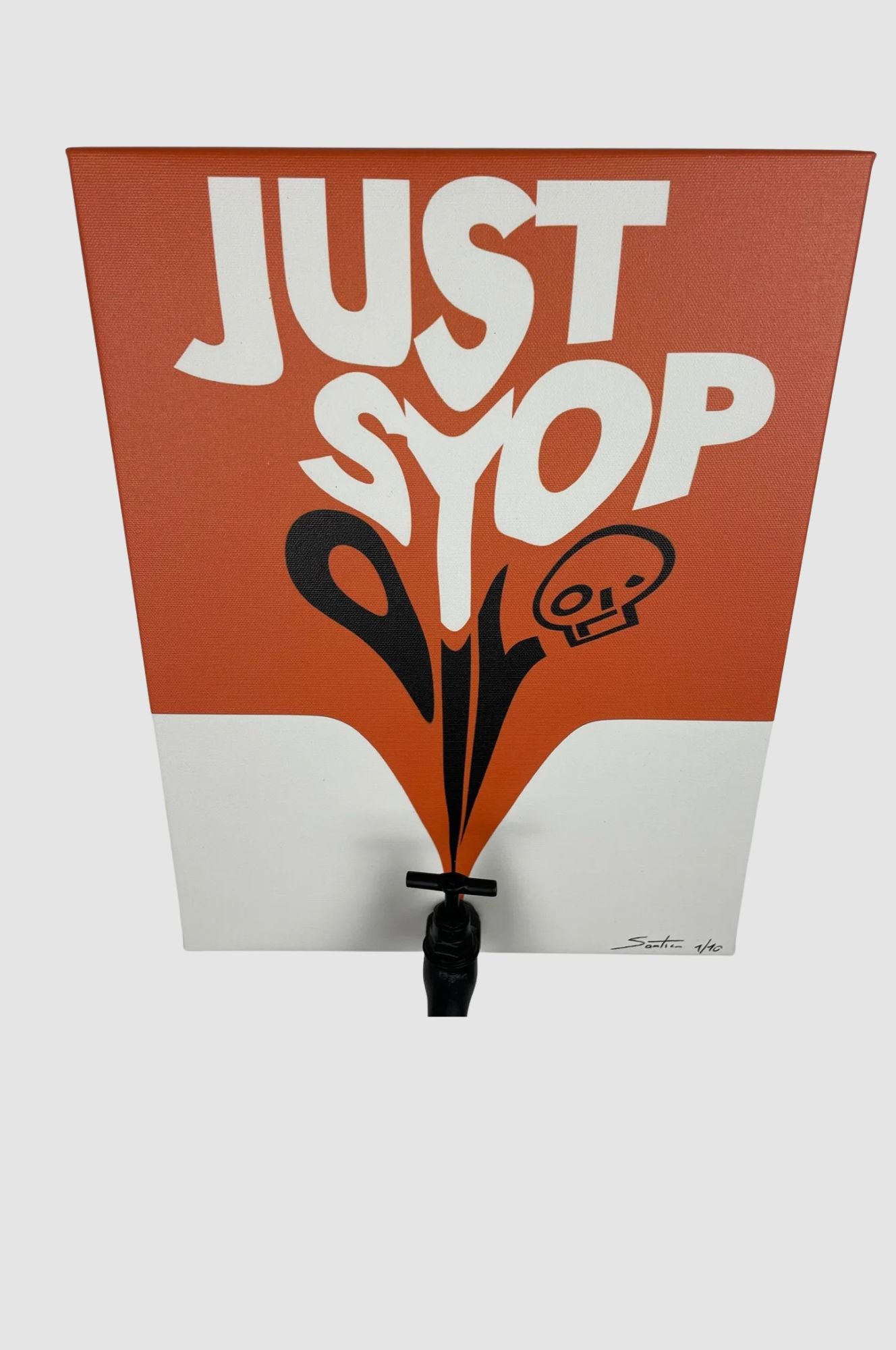 Running Out Tela -Just Stop Oil- Santicri