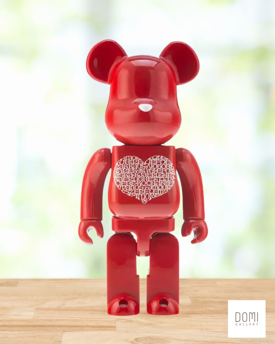 Alexander Girard “International Love Heart” 400% & 100% - Bearbrick