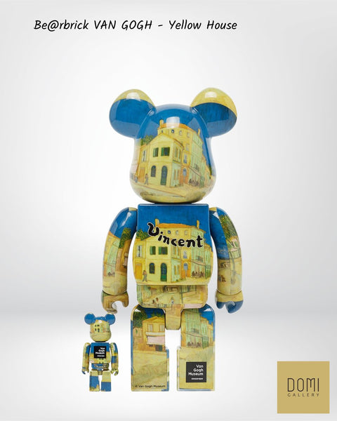 Bearbrick Van Gogh "The Yellow House"