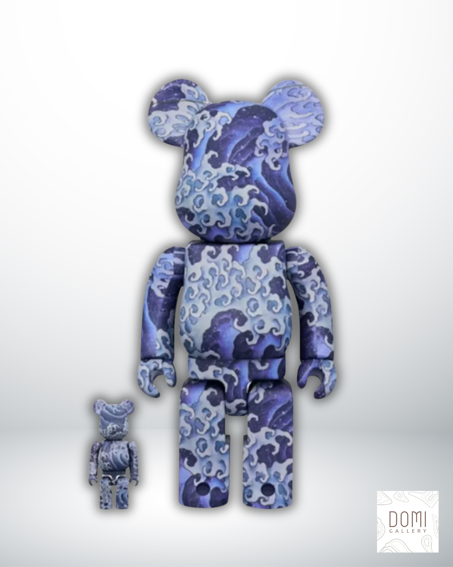 Katsushika Hokusai "Angry Waves" Onami - Bearbrick