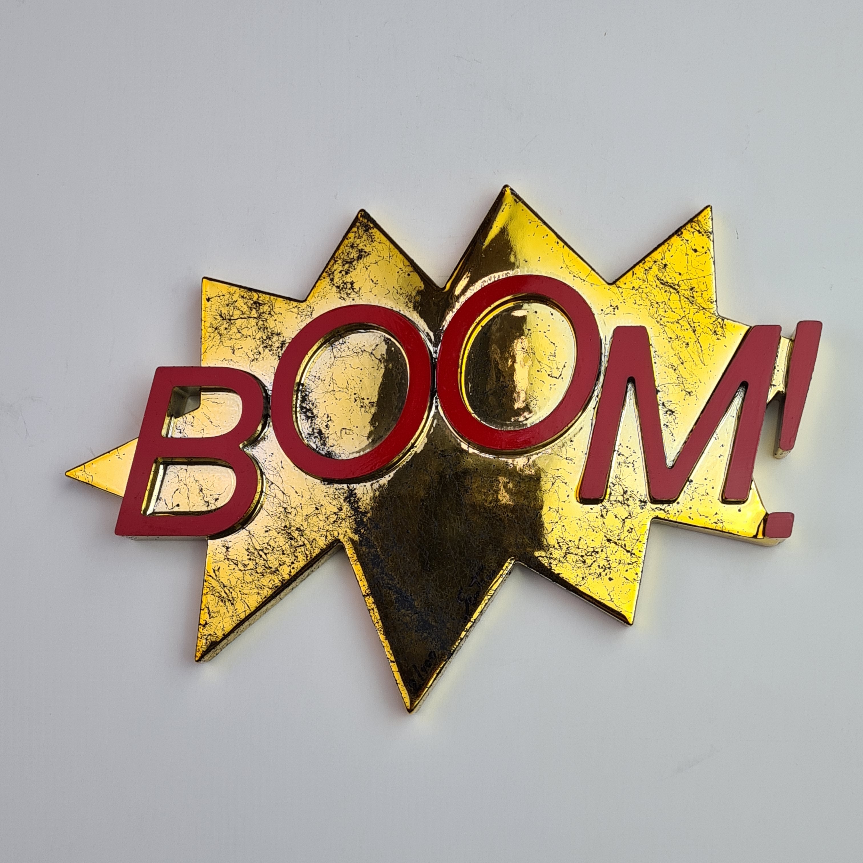 Boom (Gold and Red)