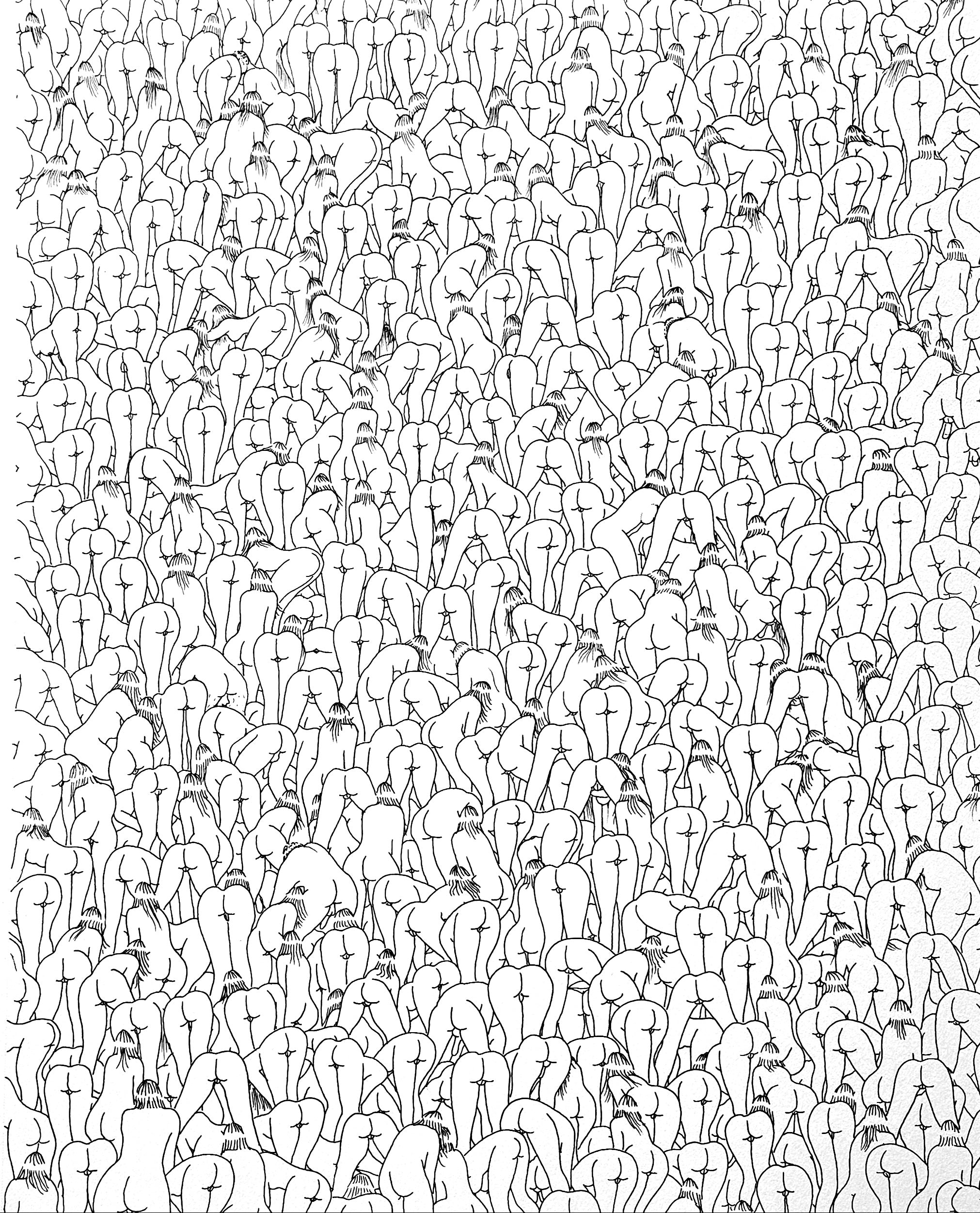 Anatomical Crowd (45 cm) - Nadim Zaid