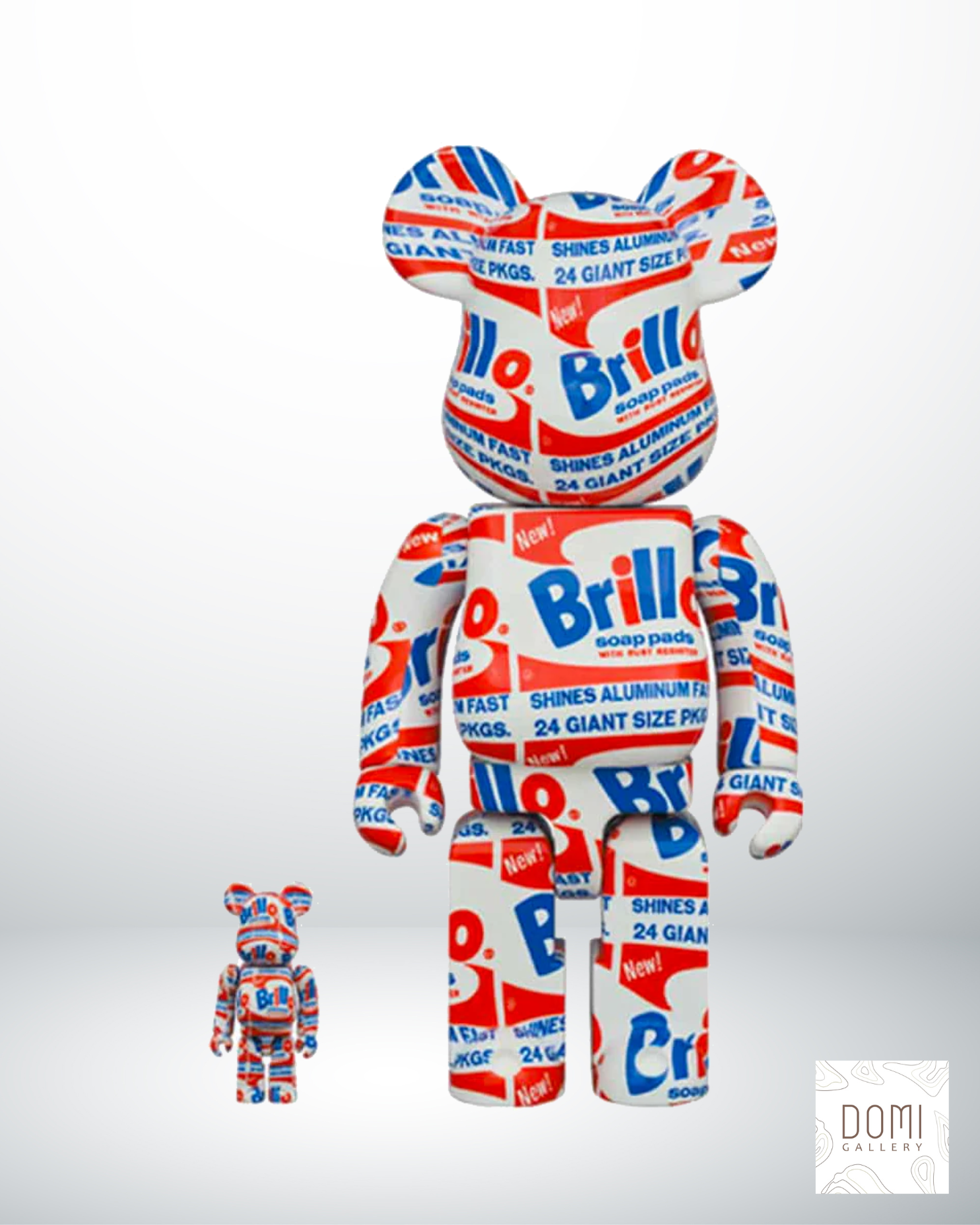 Andy Warhol “Brillo Box”  1000% - Bearbrick