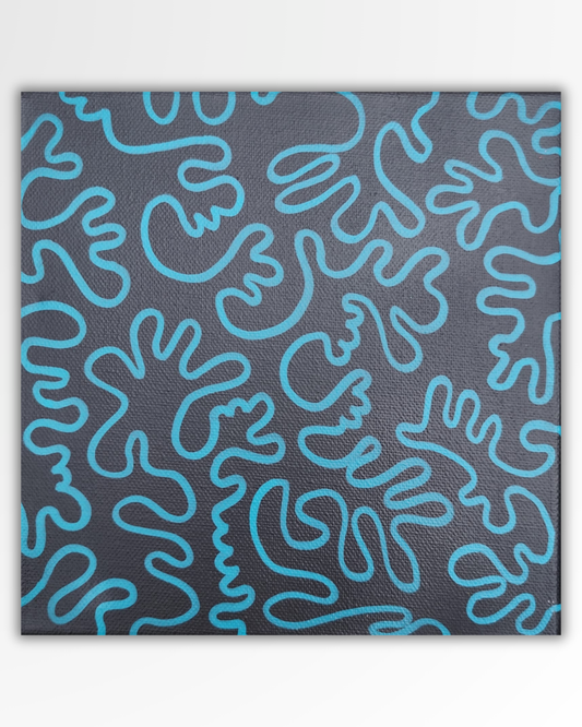 Doodle nero verde - Magà (Manuela Galati)
