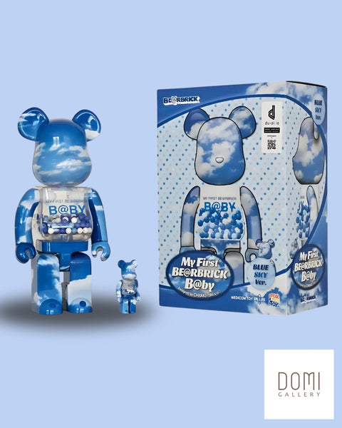 My First Be@rbrick “Baby Blue Sky” – 400% & 100% - Bearbrick