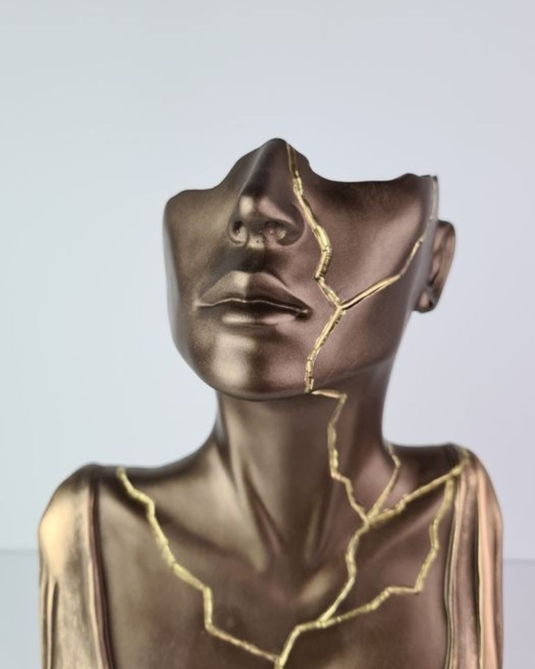 Tired face - Bronze edition - Santicri