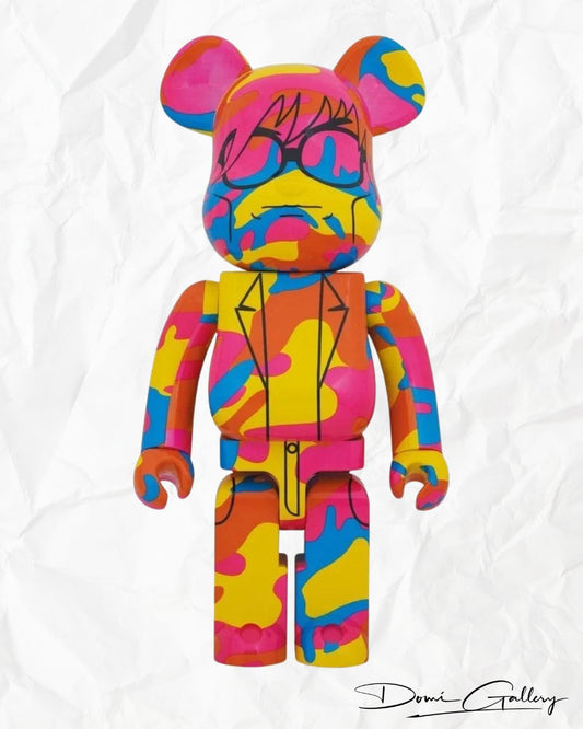 Andy Warhol “Camouflage” – Bearbrick