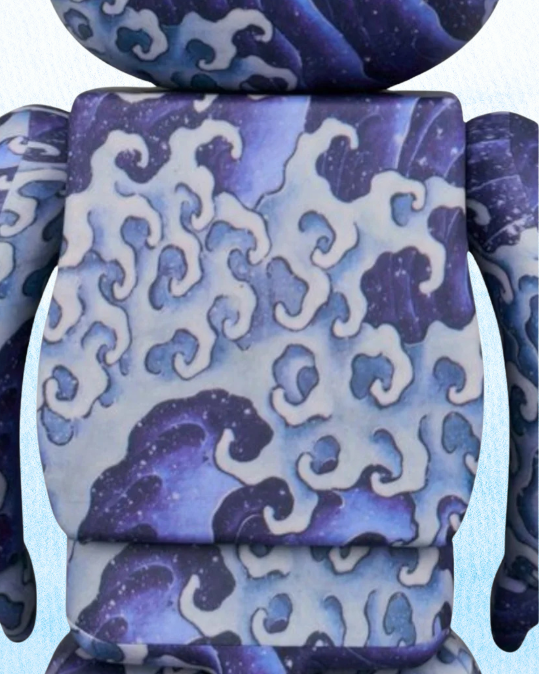 Katsushika Hokusai "Angry Waves" Onami - Bearbrick