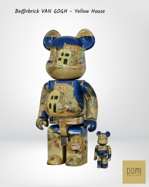 Bearbrick Van Gogh "The Yellow House"