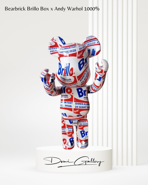 Bearbrick Andy Warhol “Brillo Box” – 1000%