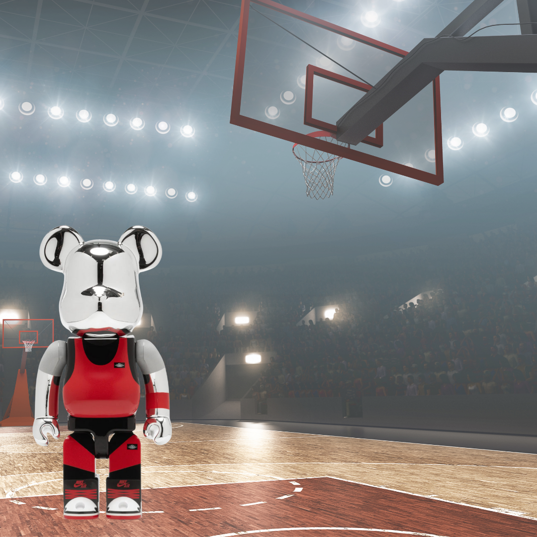 Michael Jordan 1985 Playground 400% - Bearbrick