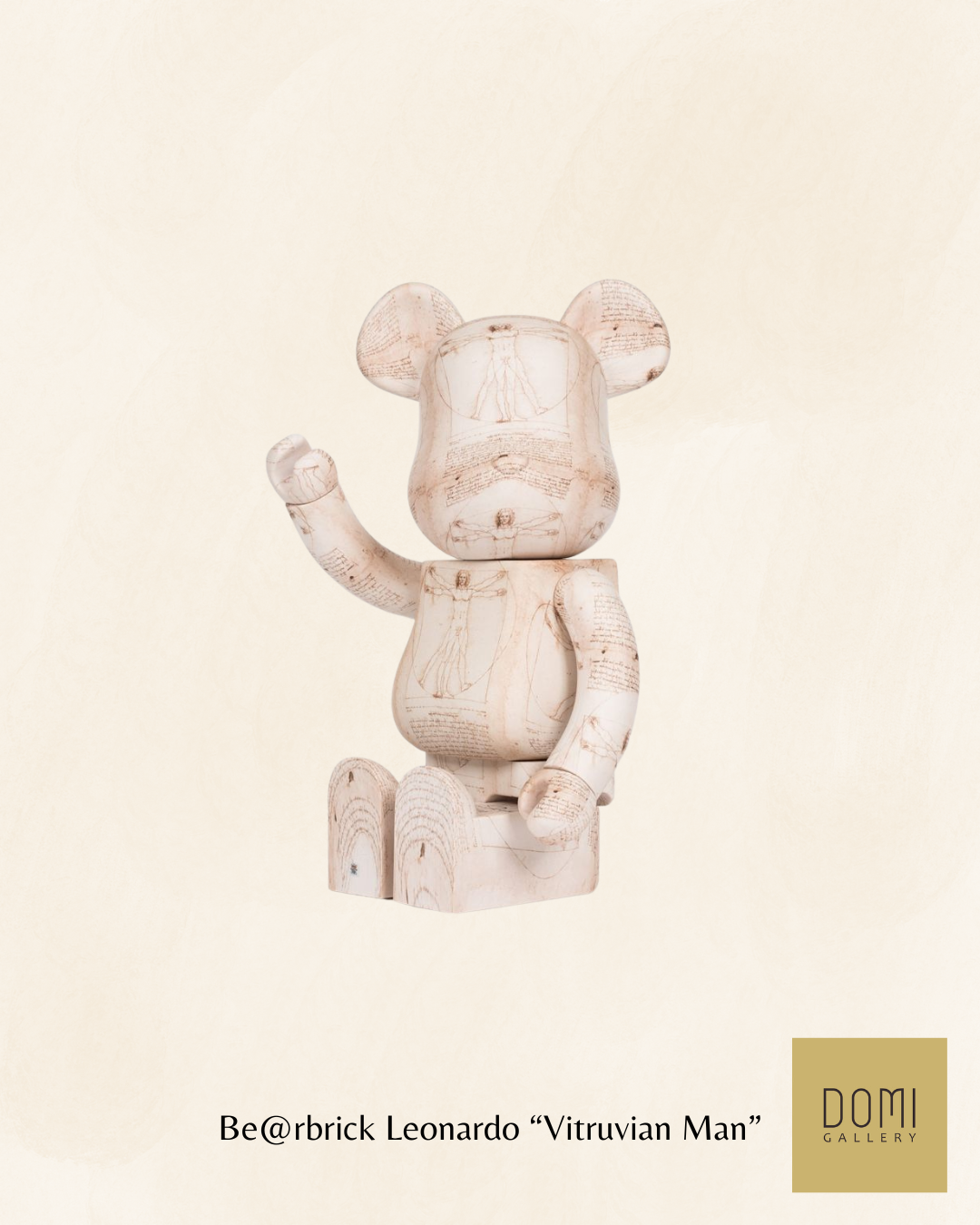 Vitruvian Man Leonardo Da Vinci - Bearbrick