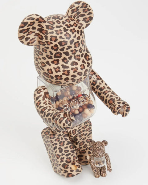 My First Be@rbrick “Baby Leopard” 400% & 100% - Bearbrick