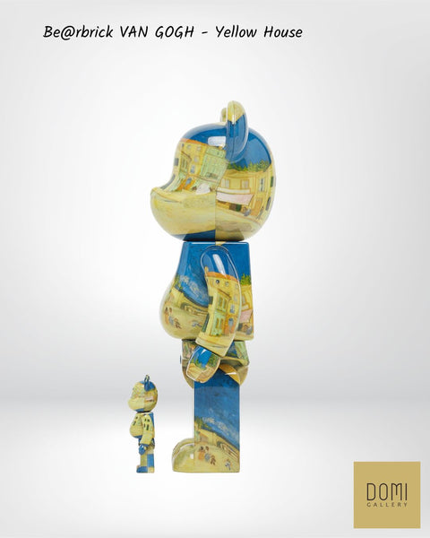 Bearbrick Van Gogh "The Yellow House"