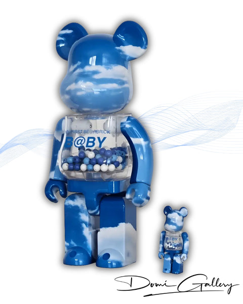 My First Be@rbrick “Baby Blue Sky” – 400% & 100% - Bearbrick