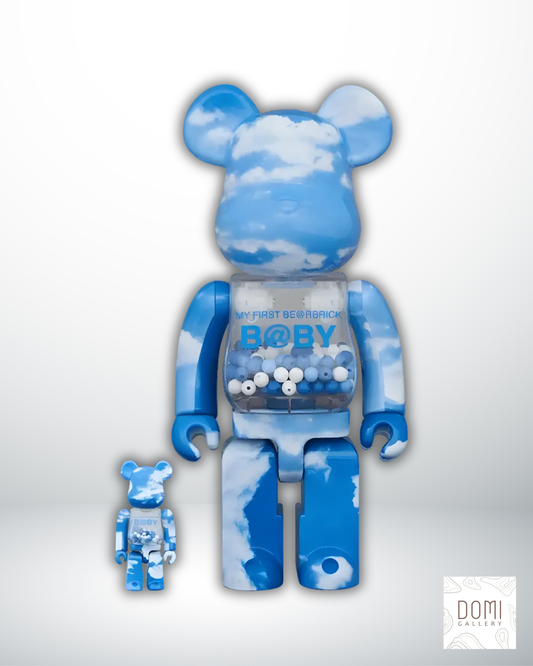 My First Be@rbrick “Baby Blue Sky” – 400% & 100% - Bearbrick