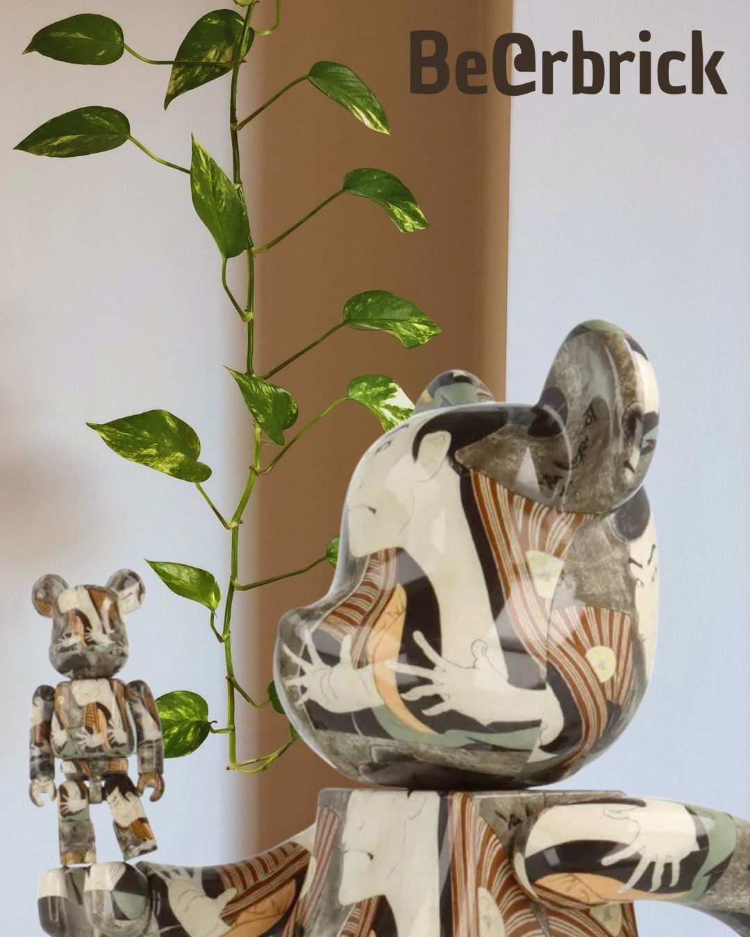 Toshusai Sharaku Ichikawa Ebizo IV - Bearbrick