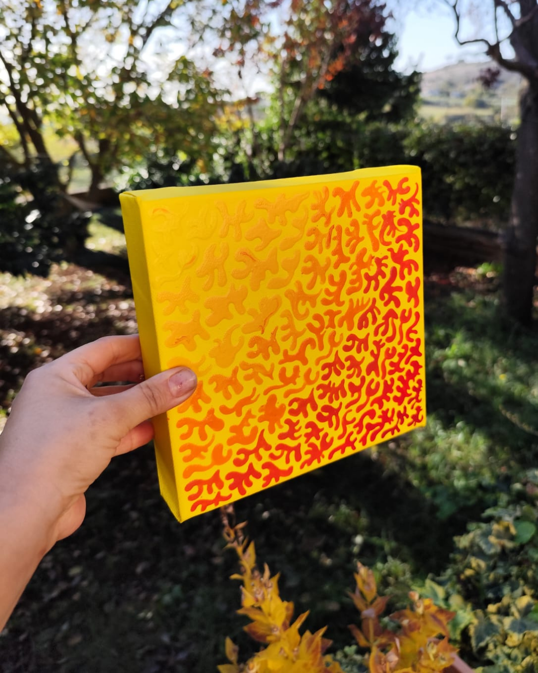 Piccolo Biomorfismo giallo - Magà (Manuela Galati)