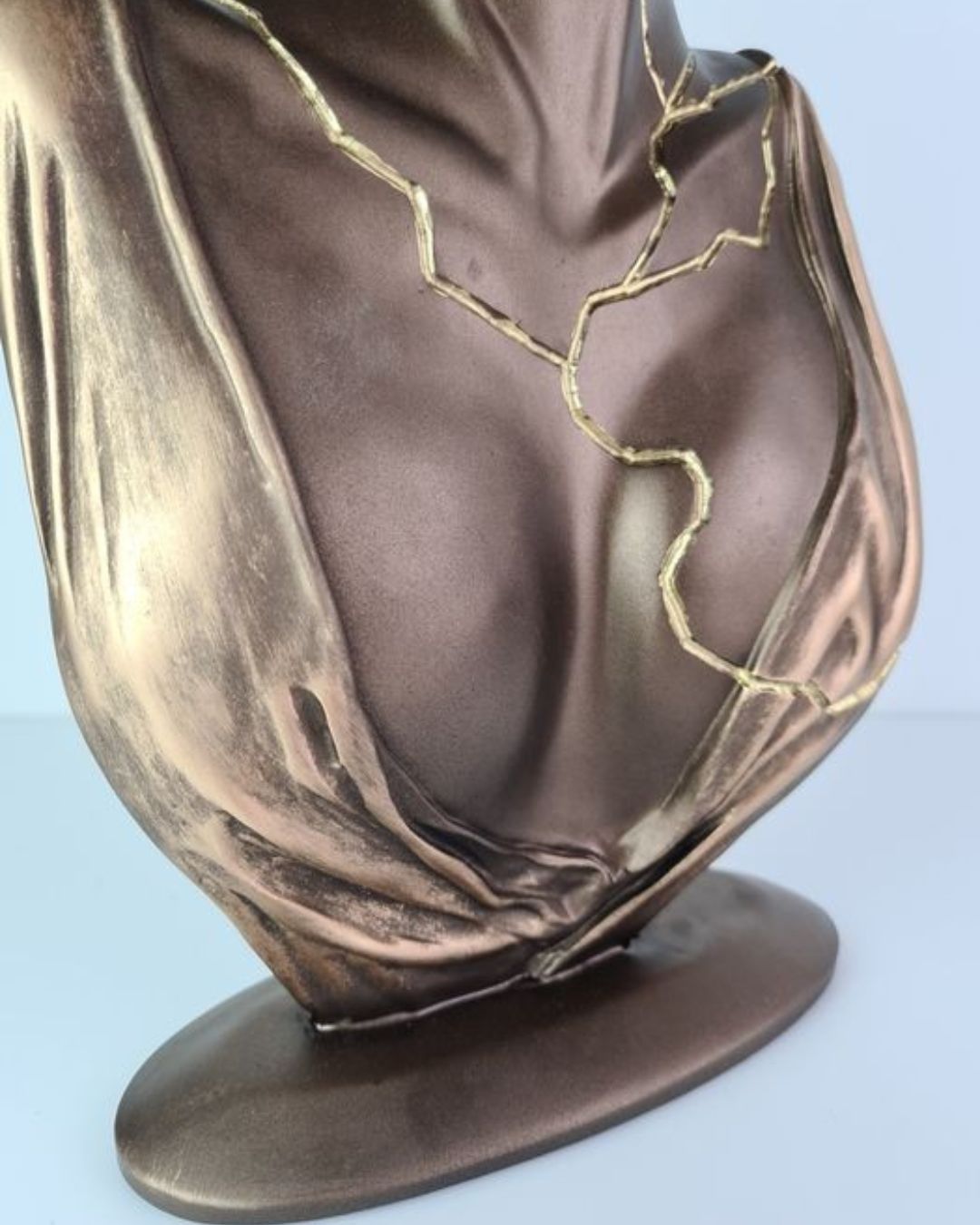 Tired face - Bronze edition - Santicri