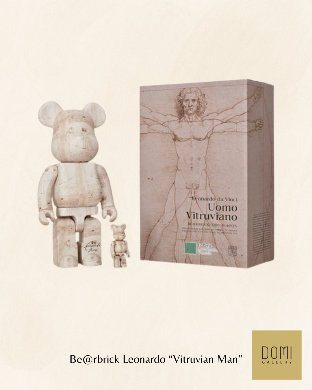Vitruvian Man Leonardo Da Vinci - Bearbrick