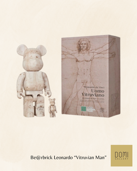 Bearbrick Leonardo Da Vinci - Vitruvian Man