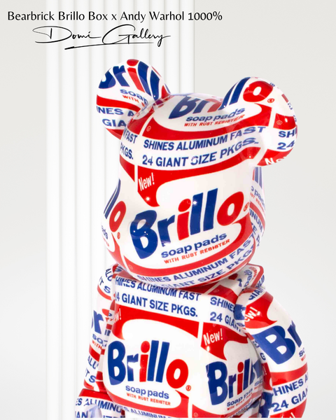 Bearbrick Andy Warhol “Brillo Box” – 1000%