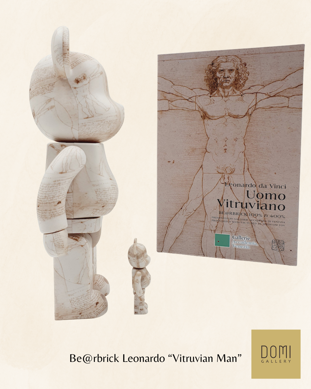 Vitruvian Man Leonardo Da Vinci - Bearbrick