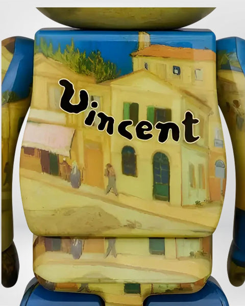 Bearbrick Van Gogh "The Yellow House"