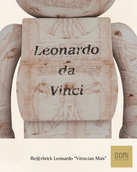 Bearbrick Leonardo Da Vinci - Vitruvian Man