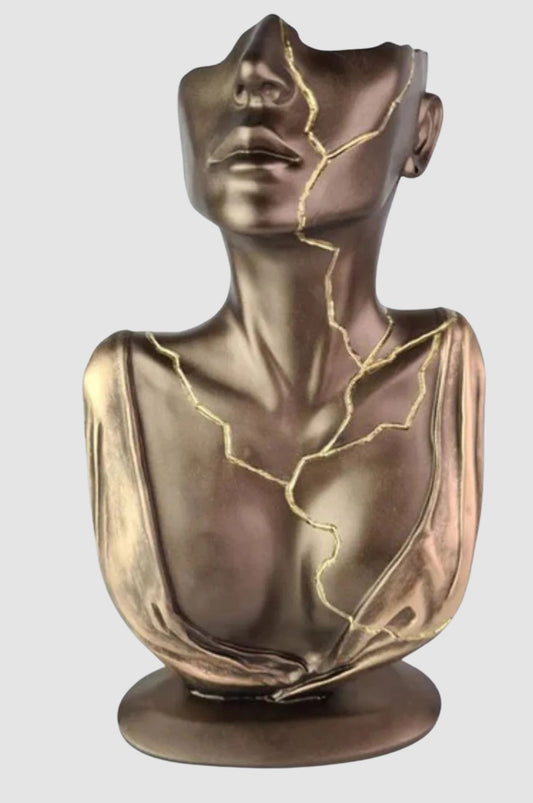 Tired face - Bronze edition - Santicri